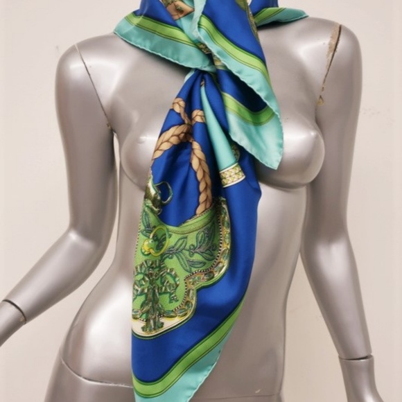 Hermes Grand Apparat by Jacques Eudel 90cm Scarf - Picture 2 of 4